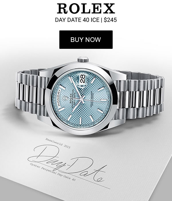 Rolex Day Date 40 Ice Replica